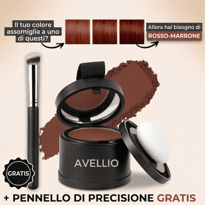 Avellio™ – Copri-ricrescita e capelli grigi istantaneo