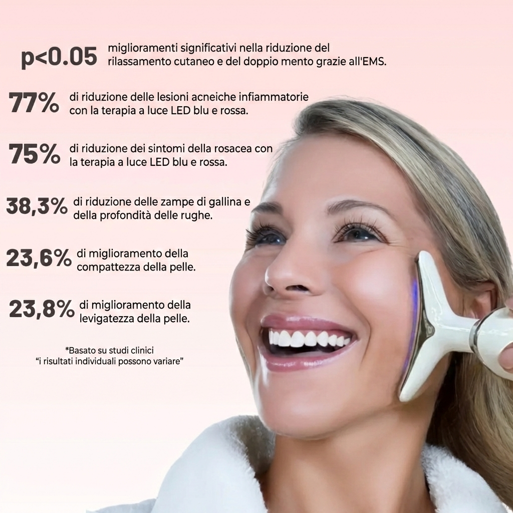 LUMINEA – Dispositivo Viso LED 7-in-1