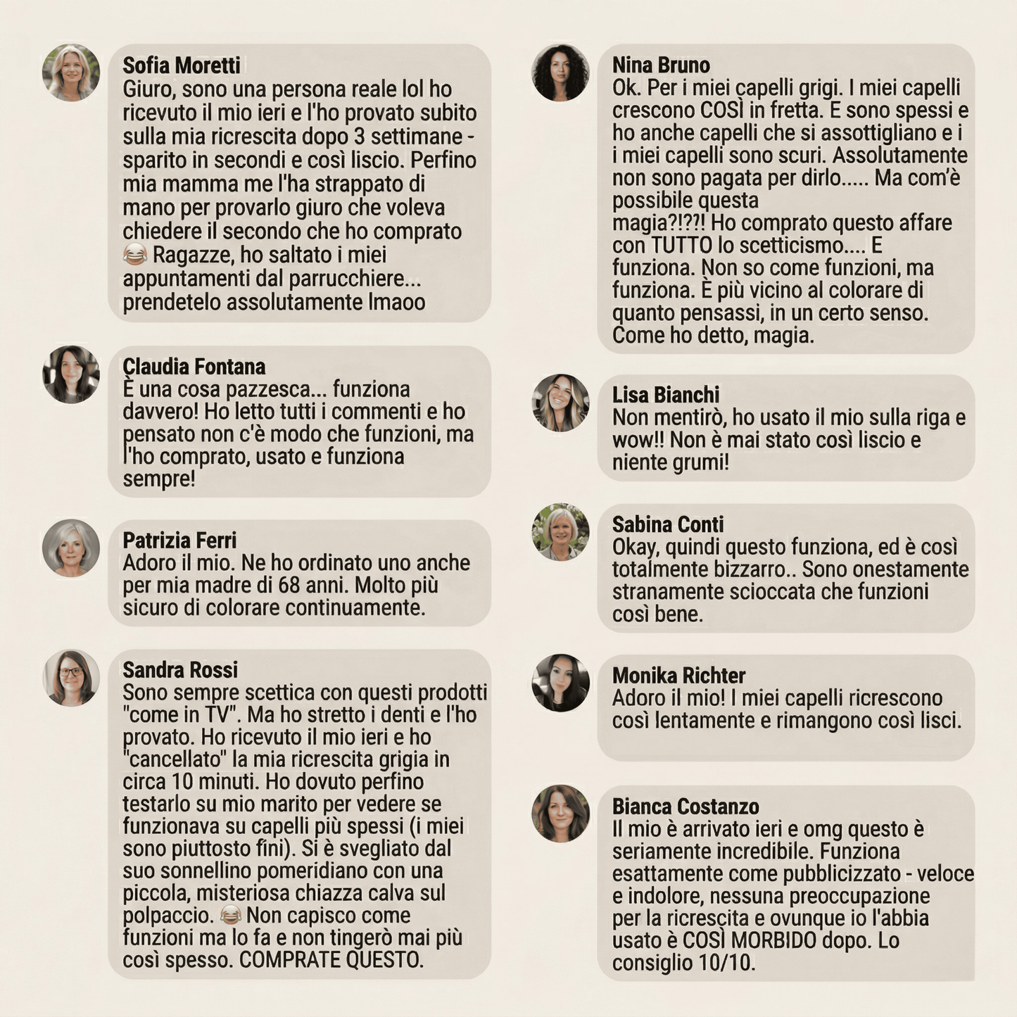 Avellio™ – Copri-ricrescita e capelli grigi istantaneo