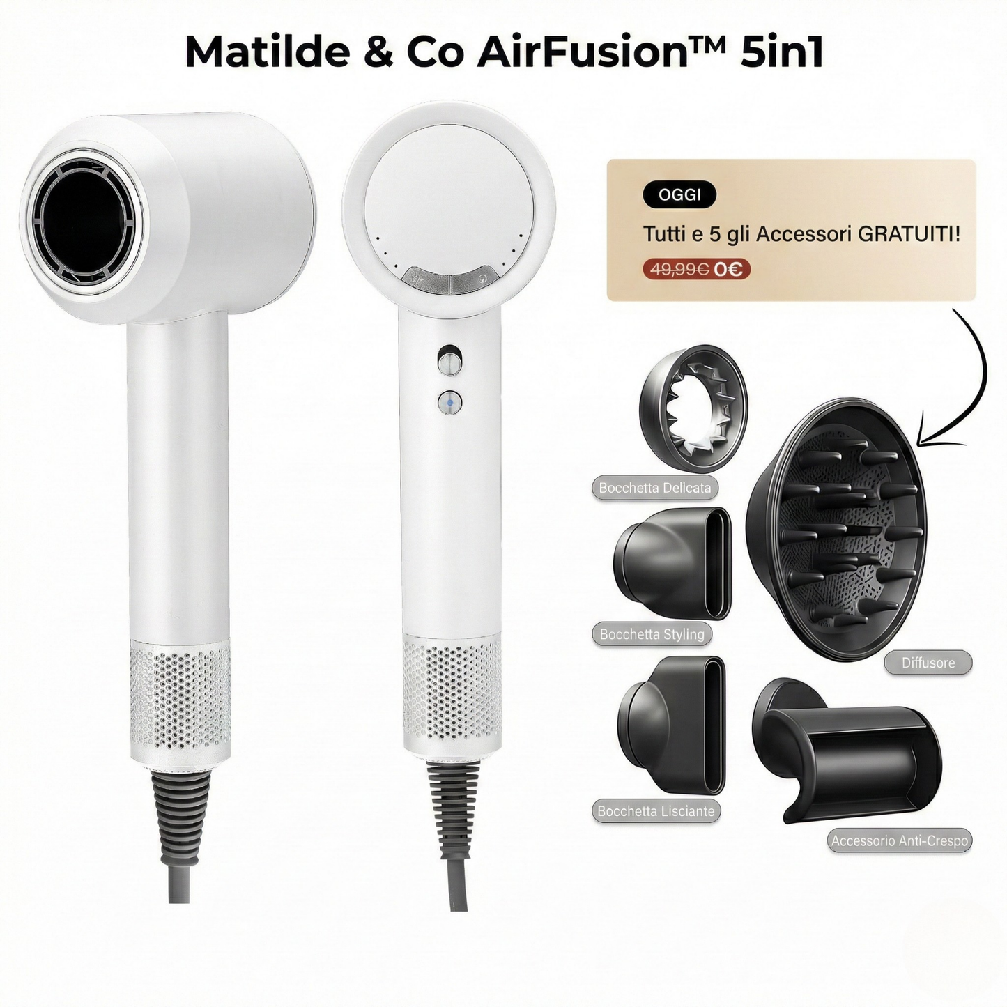 Matilde & Co AirFusion™ 5in1