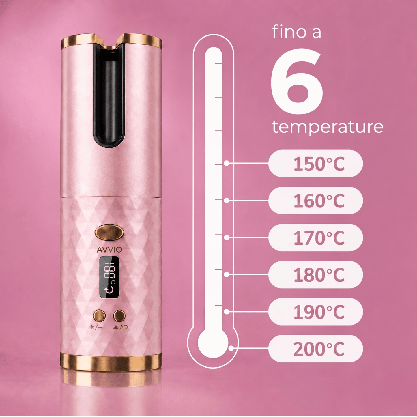 NovaRicci Pro - Arricciacapelli Automatico