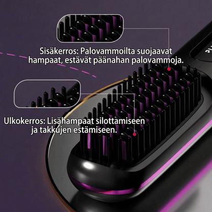 ENSIMMÄINEN älykäs muotoiluharja lyhyille hiuksille